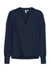 Women's Navy Blouse