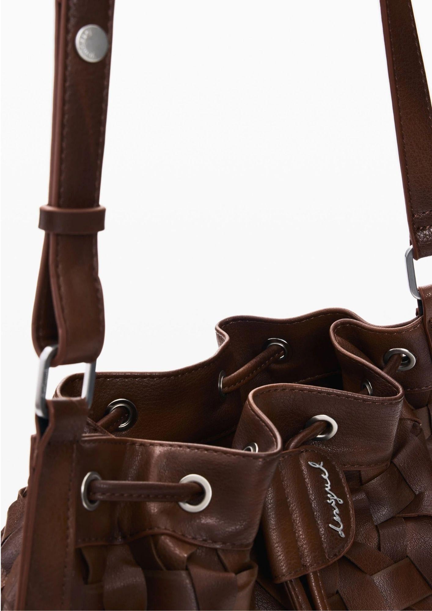 Desigual Zaino Donna Backargon Camel Harlan Marrone 26SAKP14 6064 DESIGUAL 