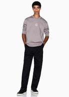 Armani Exchange Felpa Uomo Beige XM000368 AF10818 U6107 ARMANI EXCHANGE 