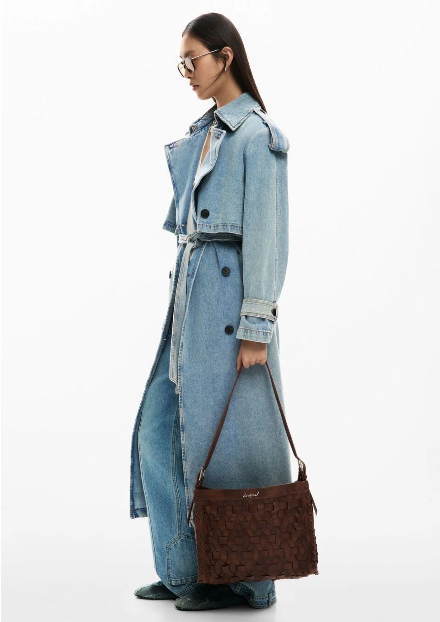 Desigual Borsa Donna Bag Argon Camel Buxton Marrone 26SAXPA0 6064 DESIGUAL 