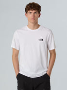 The North Face T-shirt Simple Dome Uomo TNF White NF0A87NG FN4 THE NORTH FACE 