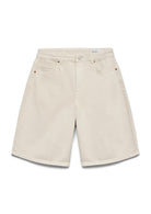 Vero Moda Bermuda Donna Ecrù Denim 10342092 Ecru VERO MODA 