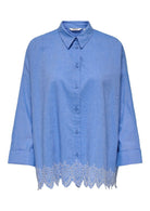 Only Camicia Donna Graces Blu 15343165 Blue Bonnet ONLY 