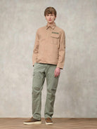 Blauer Camicia Uomo Beige Multitasche Lambert BLUS04360 7499 327 BLAUER 