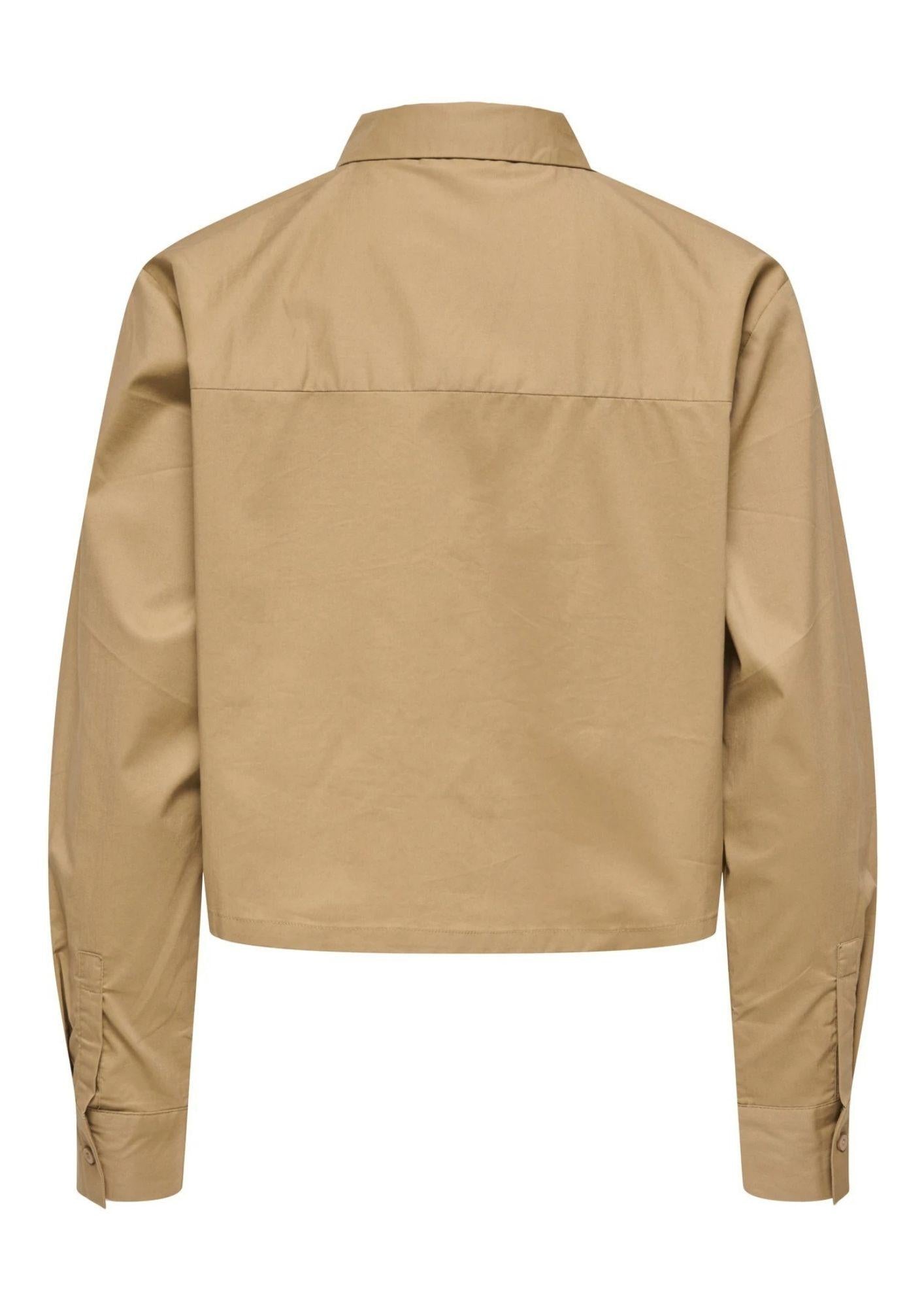 Jacqueline De Yong Camicia Donna Mio Marrone 15363677 Tigers Eye JACQUELINE DE YONG 