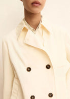 Emme Marella Impermiabile Donna Emmpelota Bianco Lana 2615021091200 001 EMME MARELLA 