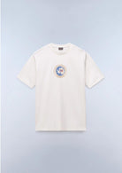 Napapijri T-Shirt Uomo Phos Bianca NP0A4G5A N1A NAPAPIJRI 