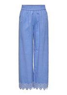 Only Pantalone Donna Paula Blu 15343184 Blue Bonnet ONLY 