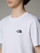 The North Face T-Shirt Simple Dome Uomo TNF White NF0A87NG FN4 THE NORTH FACE 