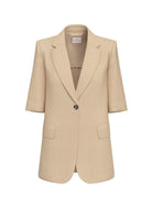 Emma Marella Giacca Donna Emmcorone Beige 2615041032200 003 EMME MARELLA 