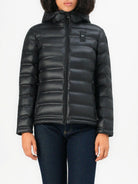 Blauer Giacca Invernale Donna Ellis Nero Interno Tabacco BLDC02177 7284 999 BLAUER 