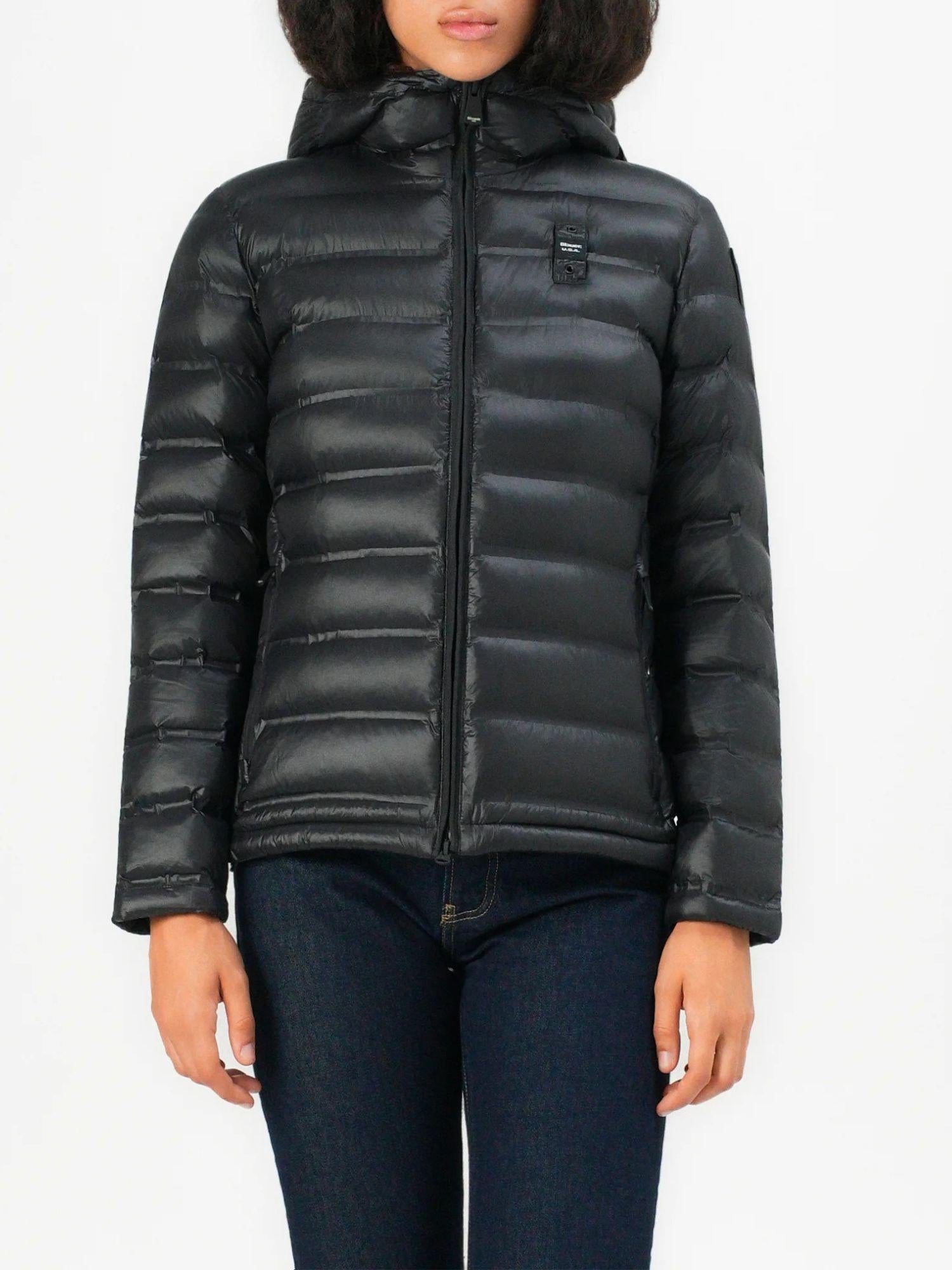 Blauer Giacca Invernale Donna Ellis Nero Interno Tabacco BLDC02177 7284 999 BLAUER 