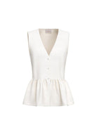 Emme Marella Top Donna Emmelmo Bianco 2615161102200 001 EMME MARELLA 