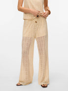 Vero Moda Pantalone Donna Grigio Betulla 10325044 Birch VERO MODA 