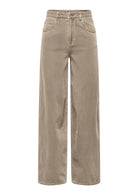 Only Pantalone Donna Taylor Beige 15367377 Crockery ONLY 