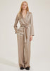 Ermanna Women's Trousers Beige Stone