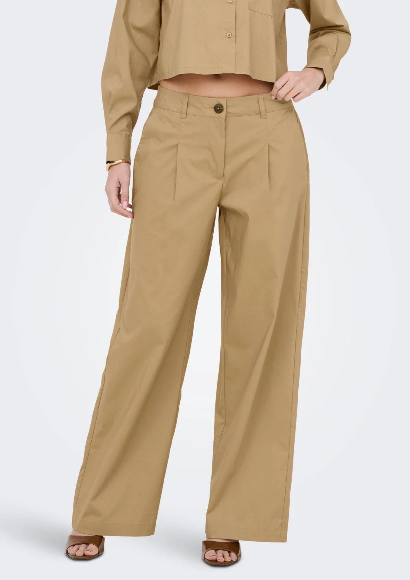 Jacqueline De Yong Pantalone Donna Mio Marrone 15363391 Tigers Eye JACQUELINE DE YONG 