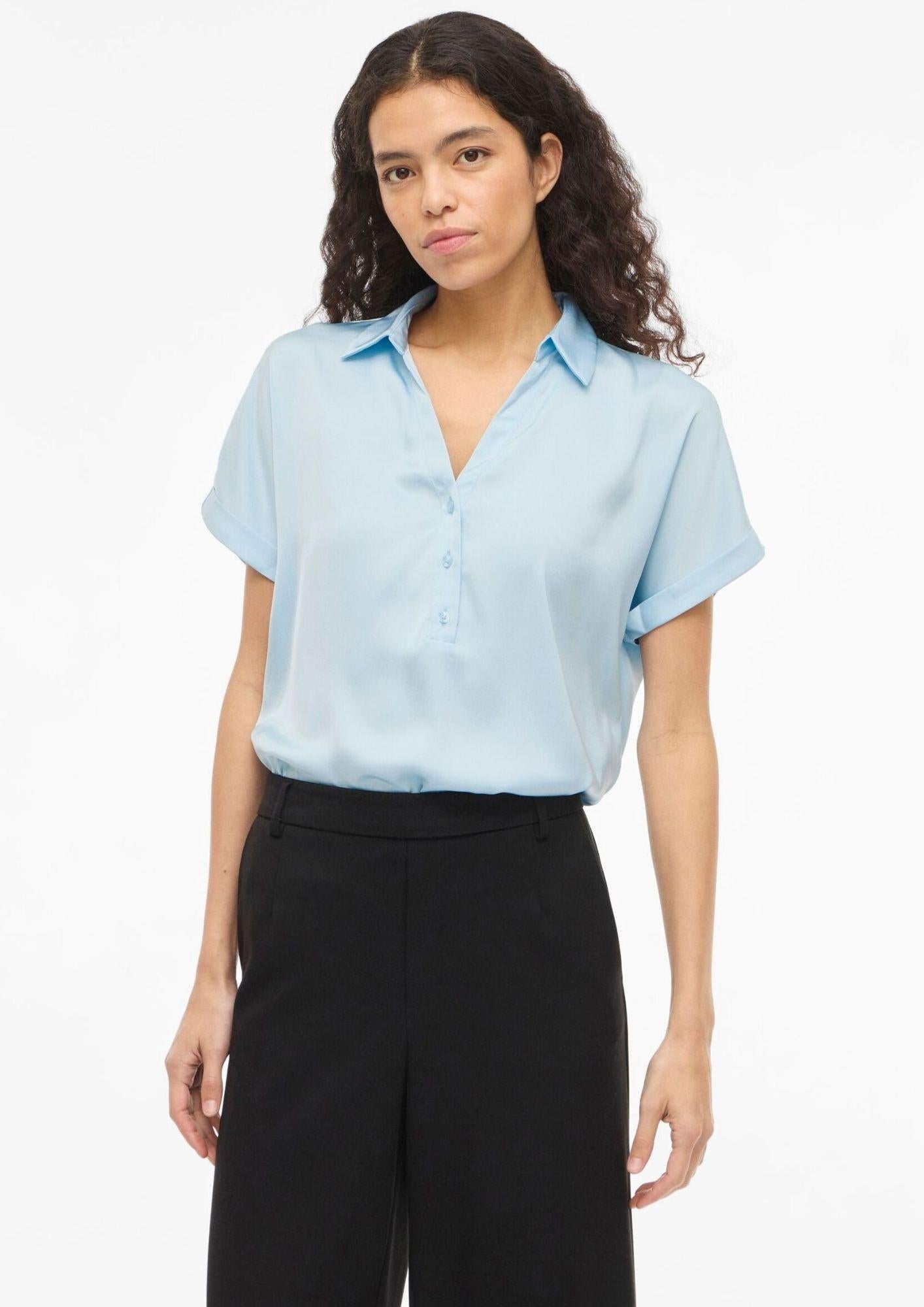 Vila CAmicia Donna Enna Azzurra 14107405 Nantucket Breeze VILA 