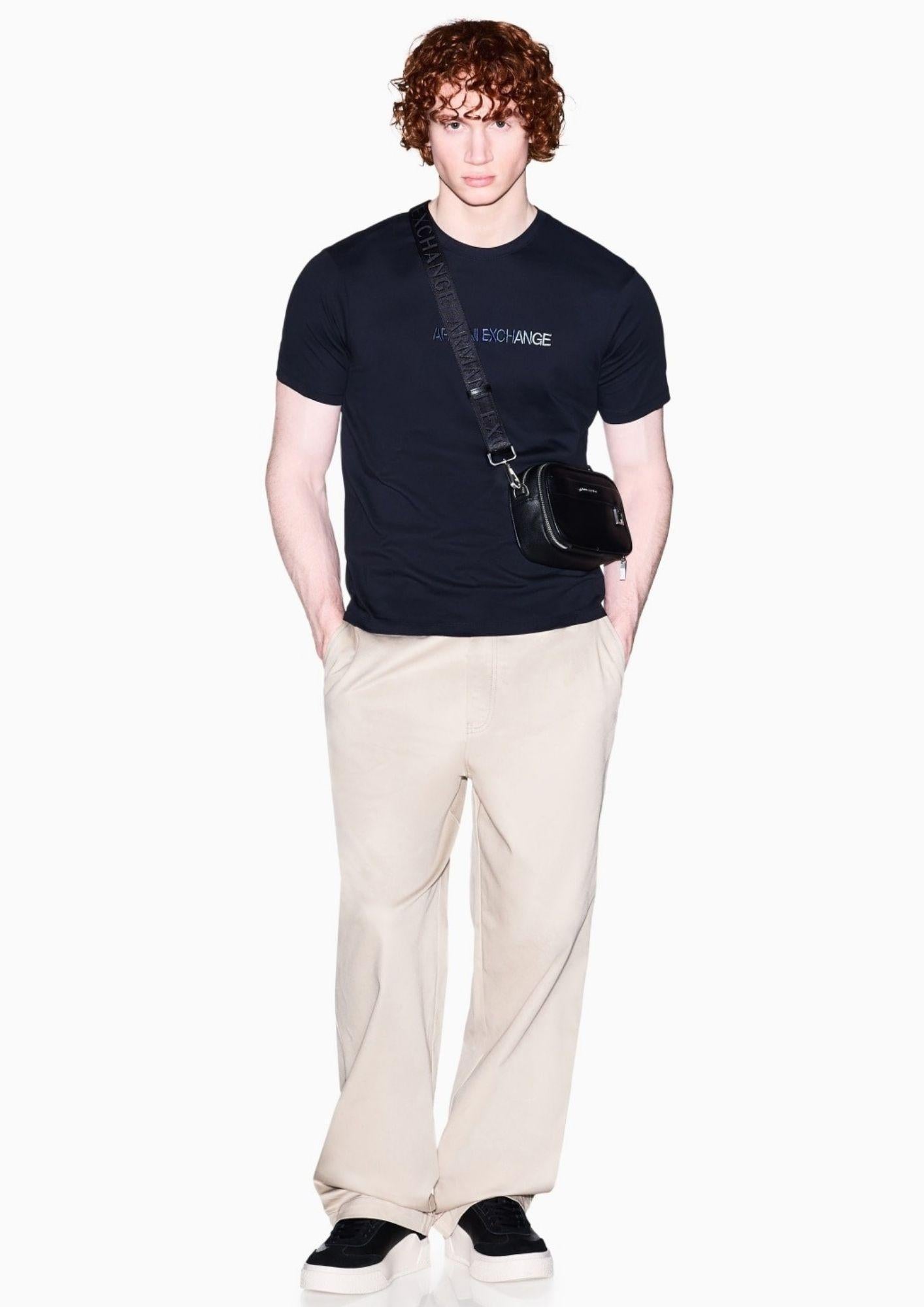 Armani Exchange T-Shirt Uomo Blu Navy XM002785 AF10358 UB101 ARMANI EXCHANGE 