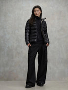 Blauer Giacca invernale Caroll Donna Nero interno beige BLDC02072 6648 999 BLAUER 