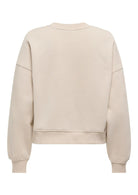 Felpa Donna Only Onlbest Beige 15338727 Pumice Stone ONLY 