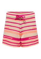 Pantaloncino Donna Beige e Fucsia 15344405 Ecru/PapayaPunch ONLY 