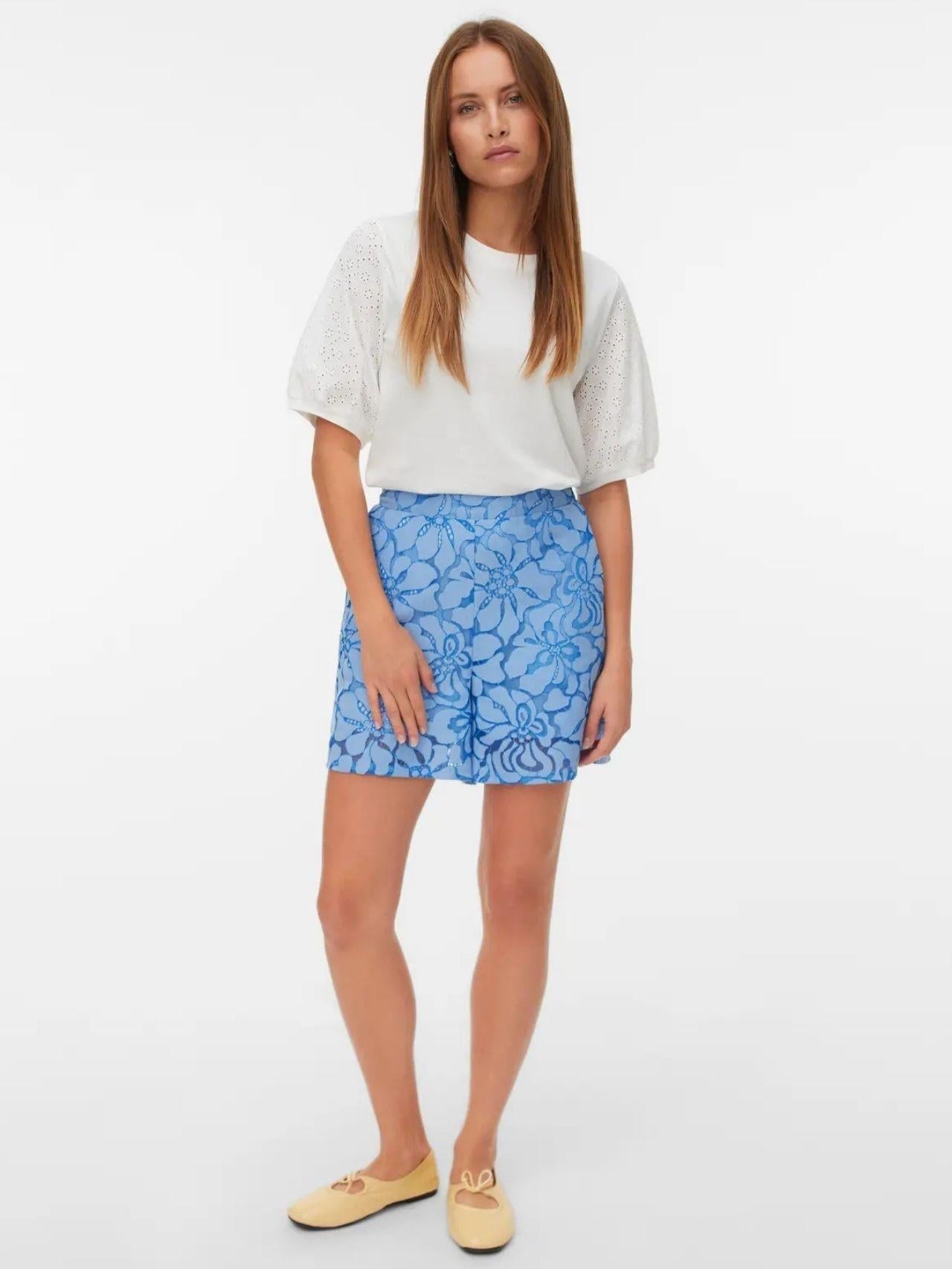 Vero Moda Top Donna Janni Bianco 10340706 Snow White VERO MODA 