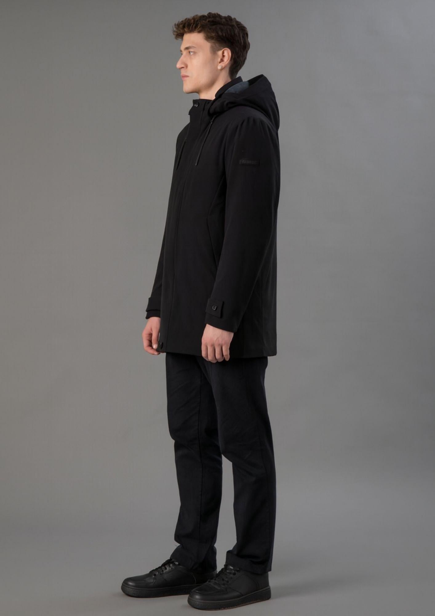 Rihunik Giubbino Uomo Hugh Black RIMA252J F0120 999 RIHUNIK 
