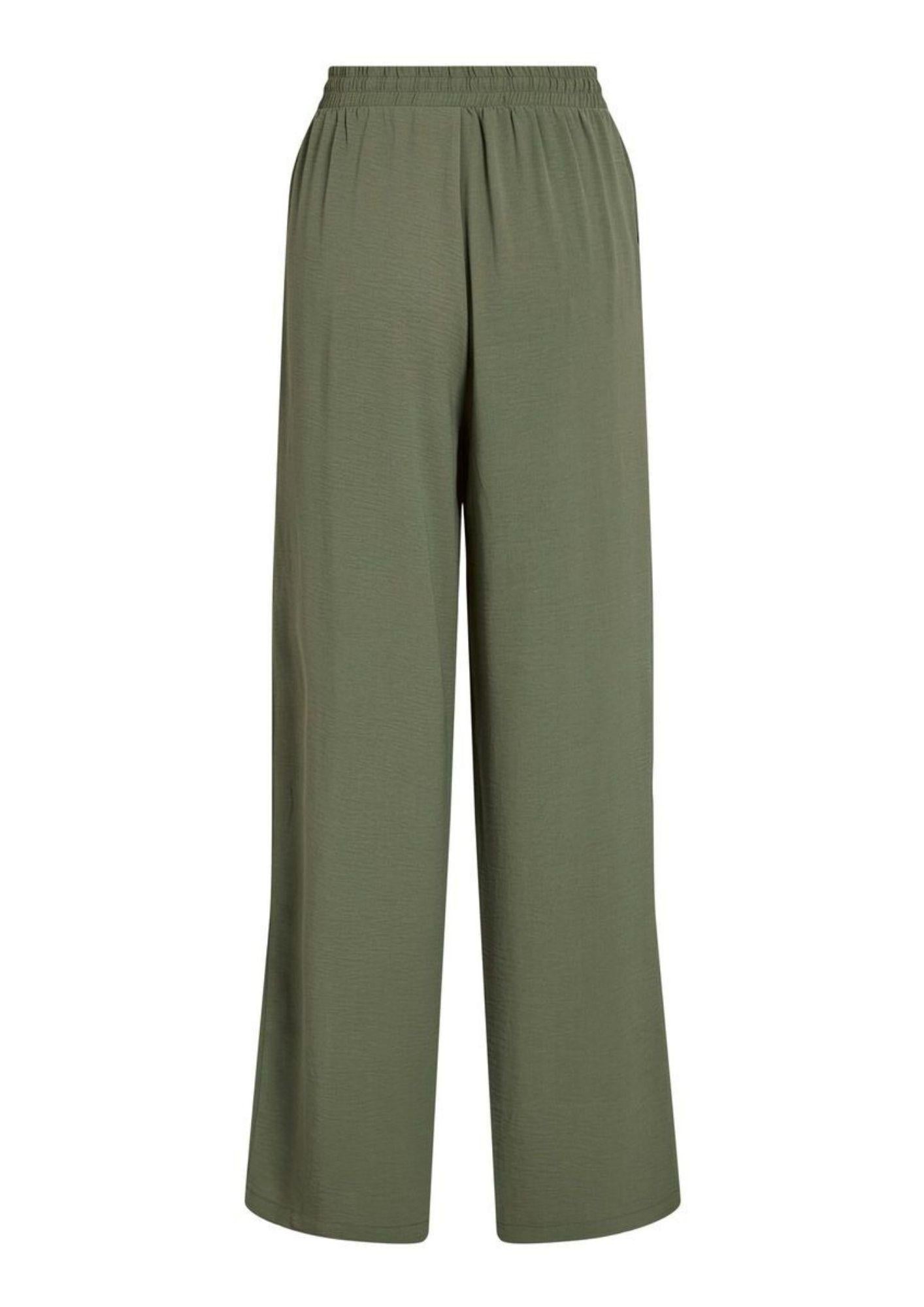 Vila Pantalone Donna Vijosa Blu Verde Oliva 14100308 Olivine VILA 