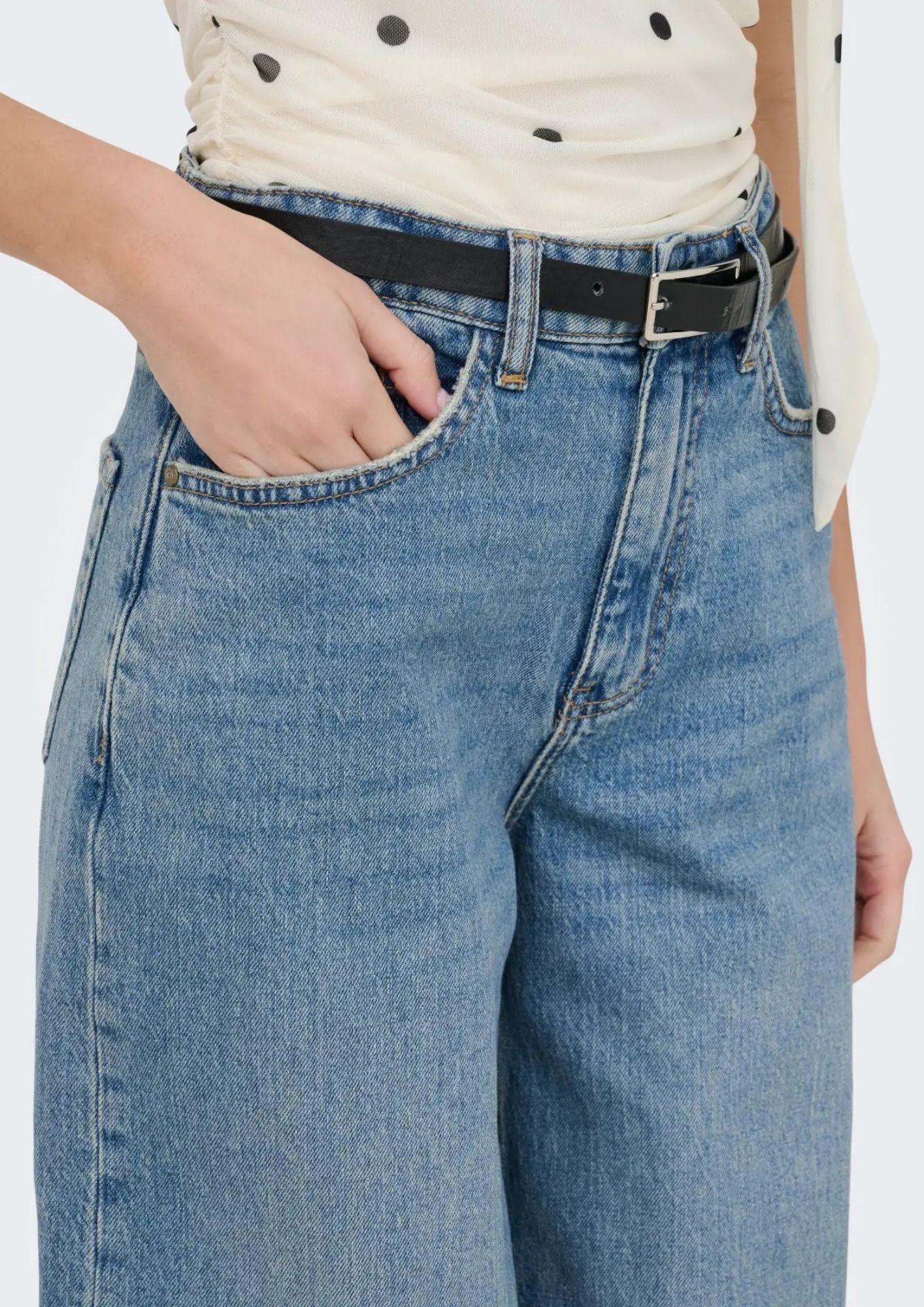 Jacqueline De Yong Jeans Donna Blu Denim Chiaro 15382371 Light Blue Denim JACQUELINE DE YONG 