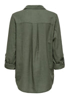 Only Camicia Donna Goa Verde Oliva 15363991 Smokey Olive ONLY 