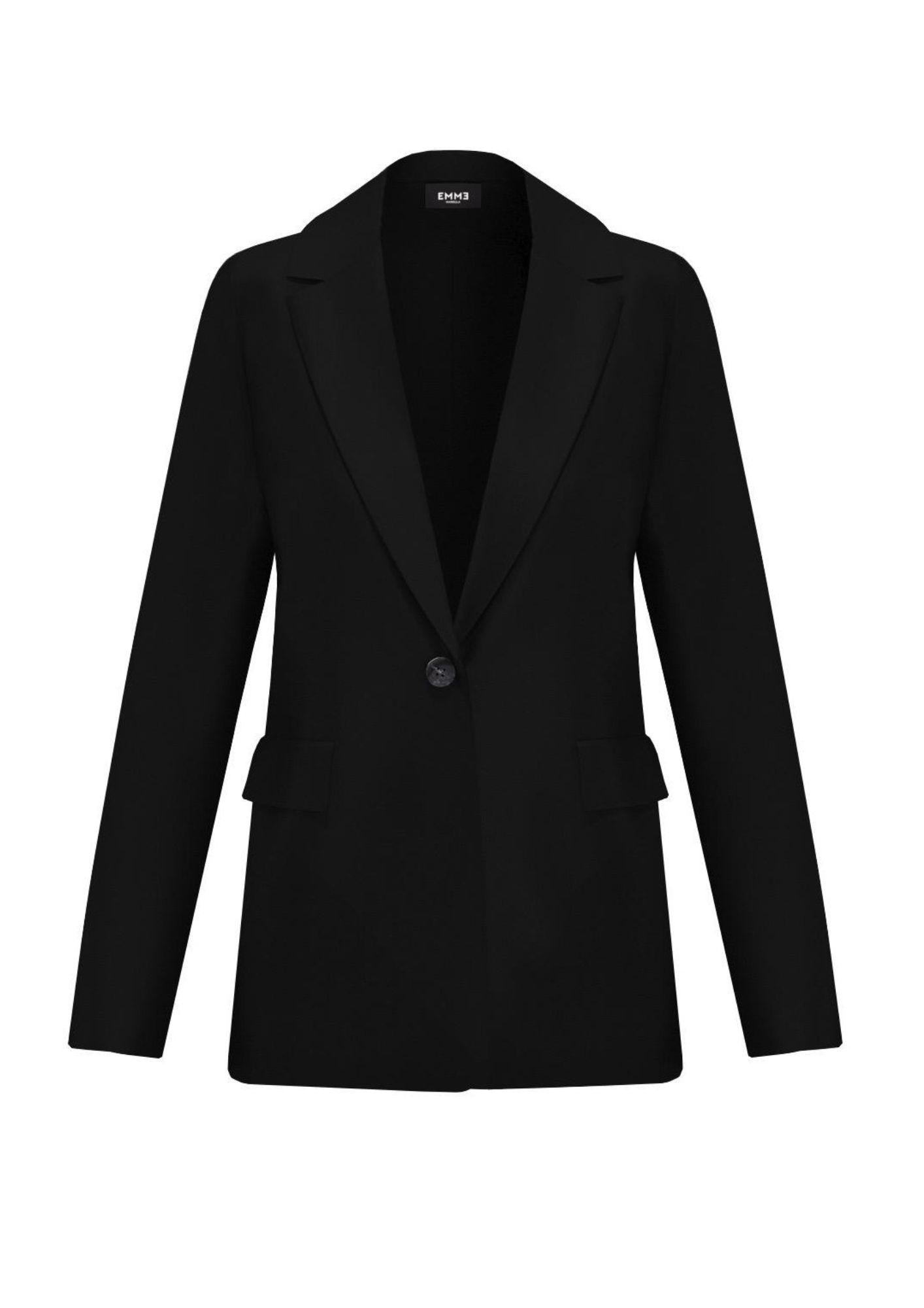 Emme Marella Giacca Donna Remis1 Nera 2525916101200 004 EMME MARELLA 