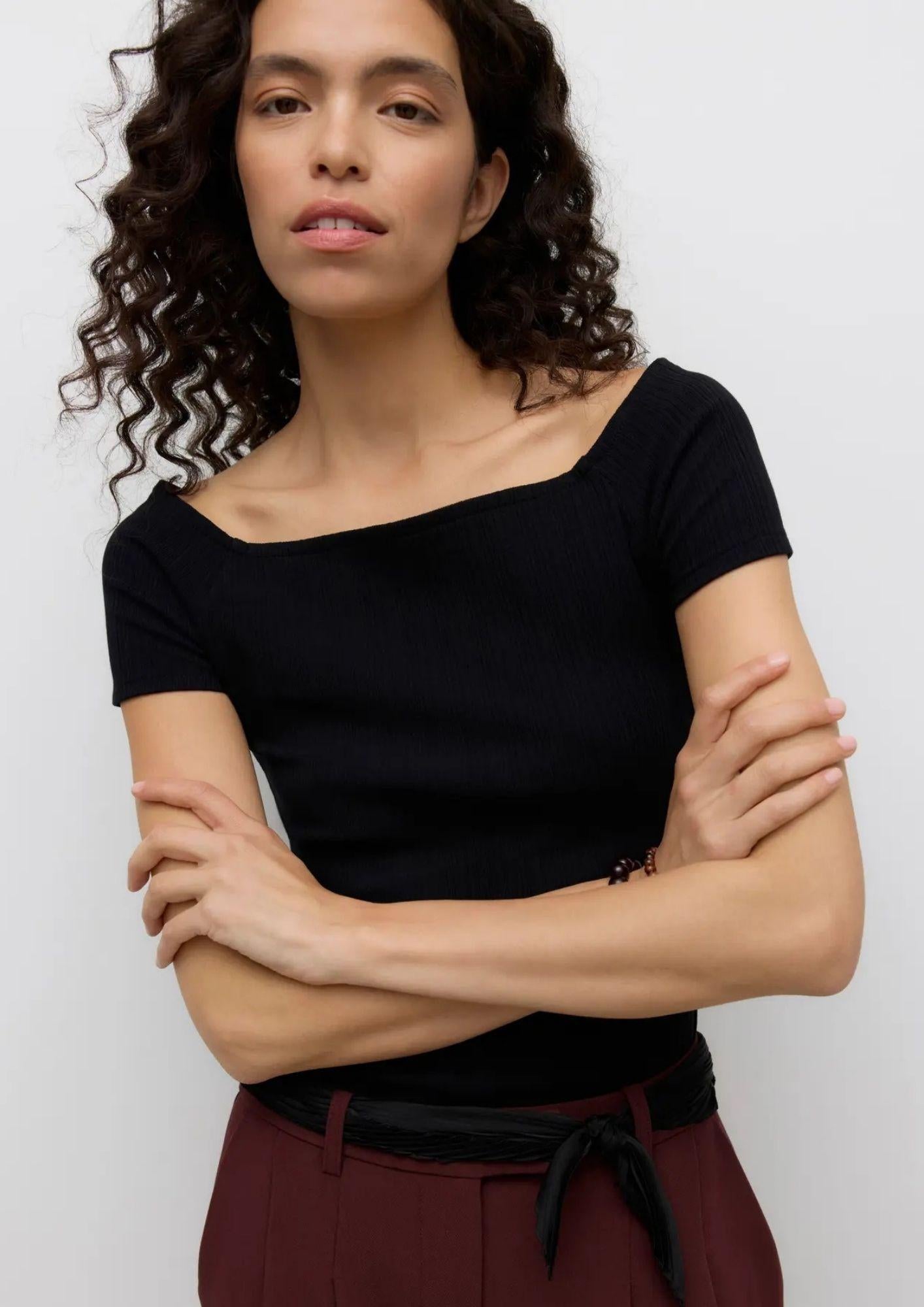 Aware Top Donna Verde Nero 10339928 Black AWARE 