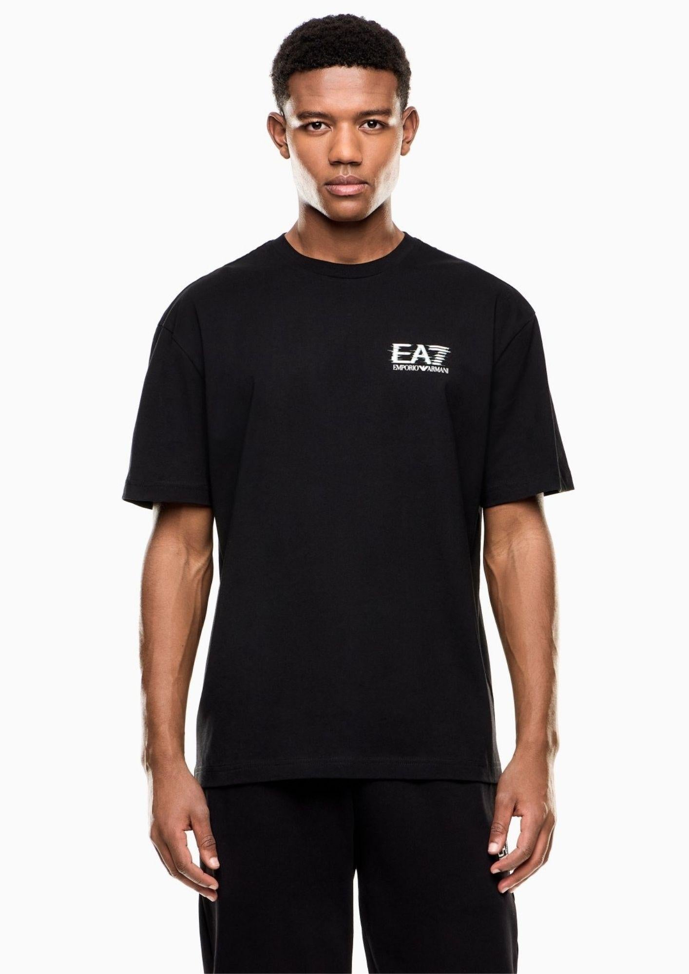 EA7 Emporio Armani T-Shirt Uomo Nera 7M001327 AF17789 UC001 EA7 EMPORIO ARMANI 