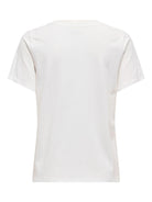 Jacqueline De Yong JDYBIBBI T-shirt Donna Bianco Cloud Dancer 15356686 Cloud Dancer TEDDYBEAR JACQUELINE DE YONG 
