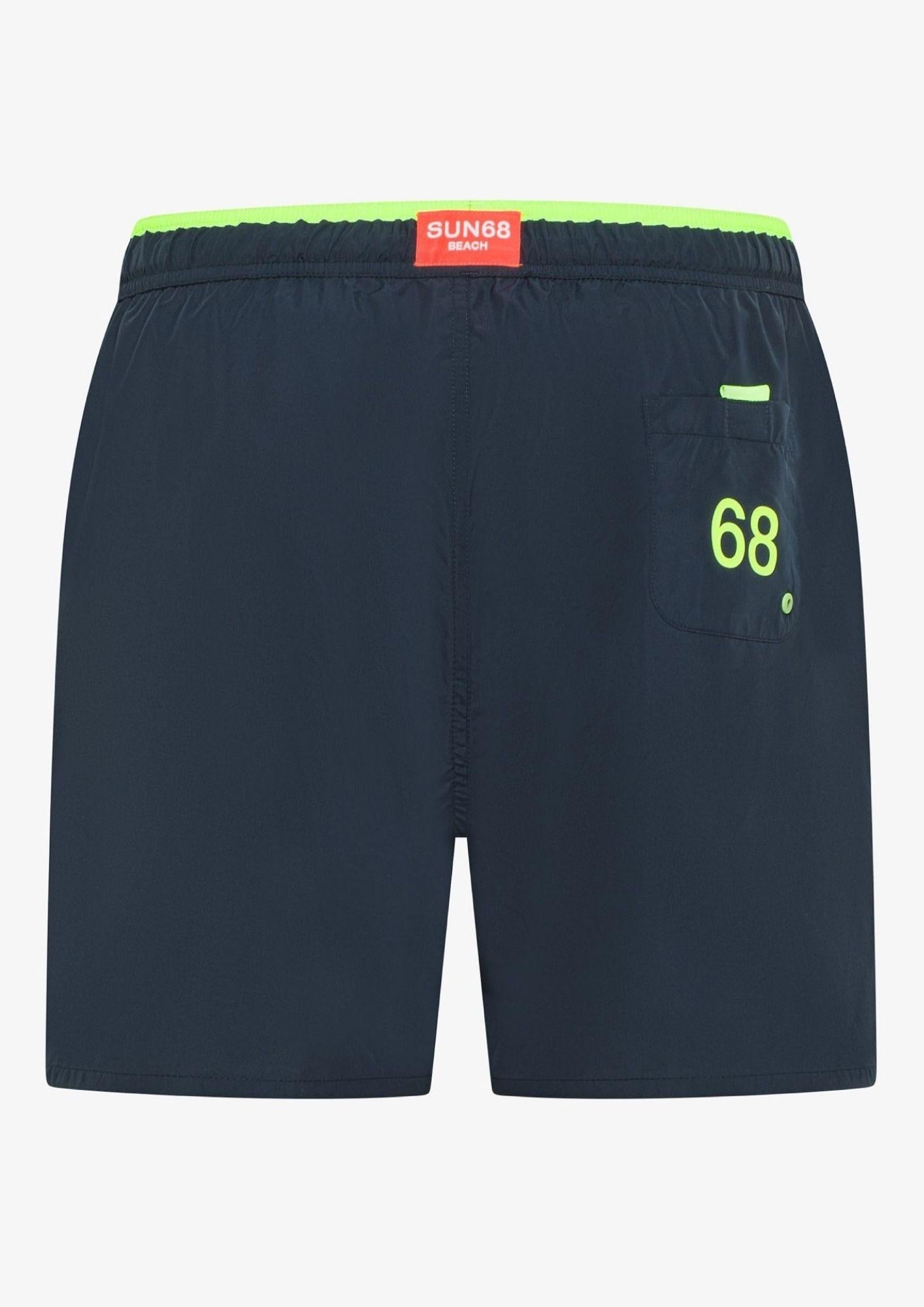 Sun68 Costume Uomo Blu Navy H36106 07 SUN68 