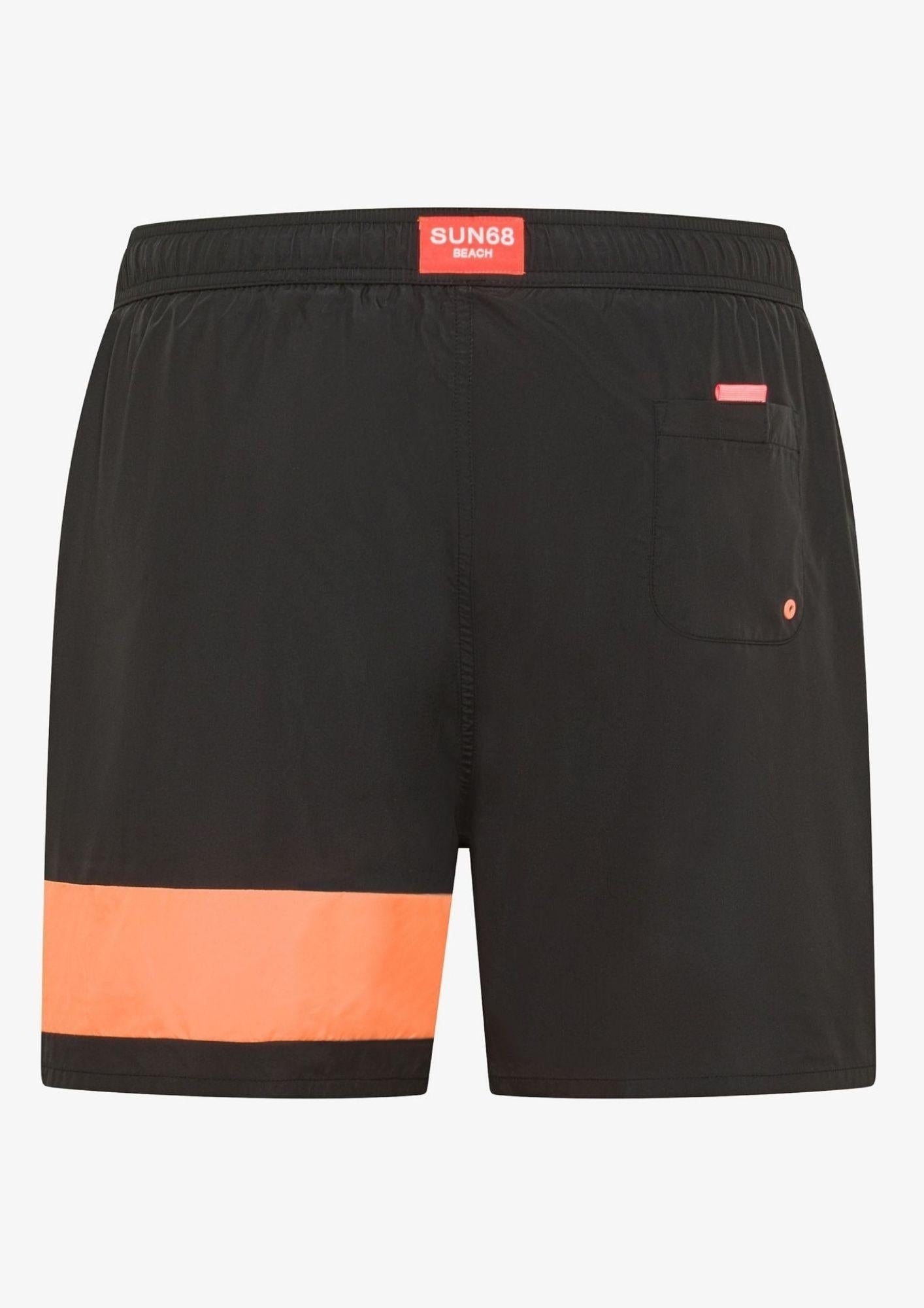Sun68 Costume Uomo Nero H35107 11 SUN68 