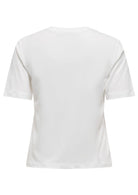 Jacqueline De Yong T-Shirt Donna Rex Bianca 15344612 Cloud Dancer JACQUELINE DE YONG 