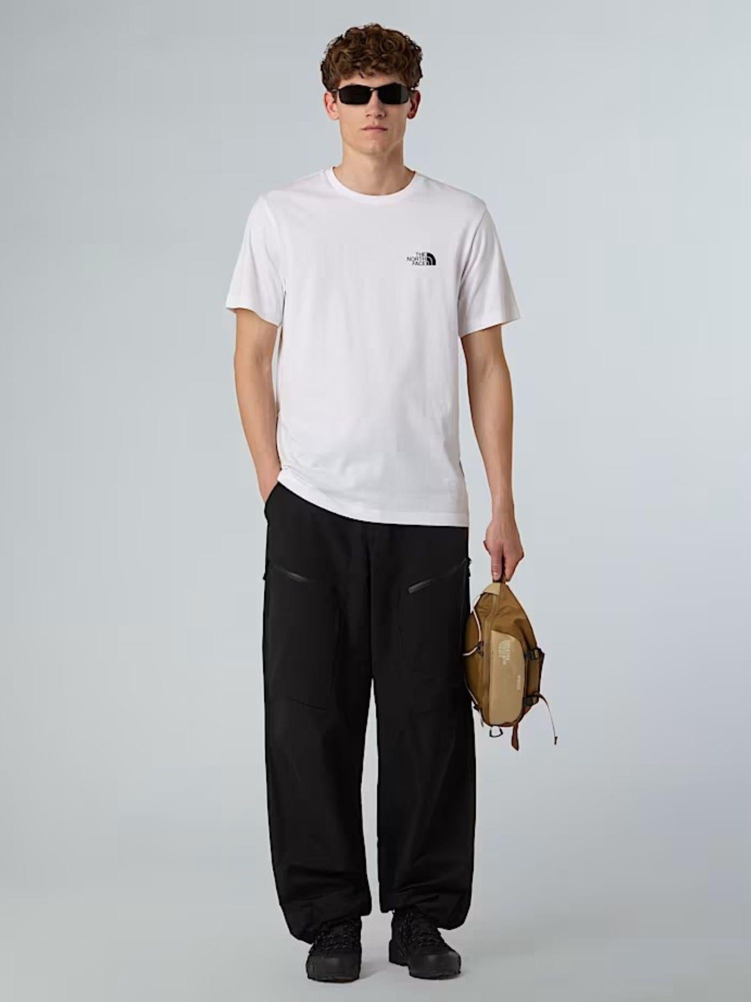 The North Face T-shirt Simple Dome Uomo TNF White NF0A87NG FN4 THE NORTH FACE 