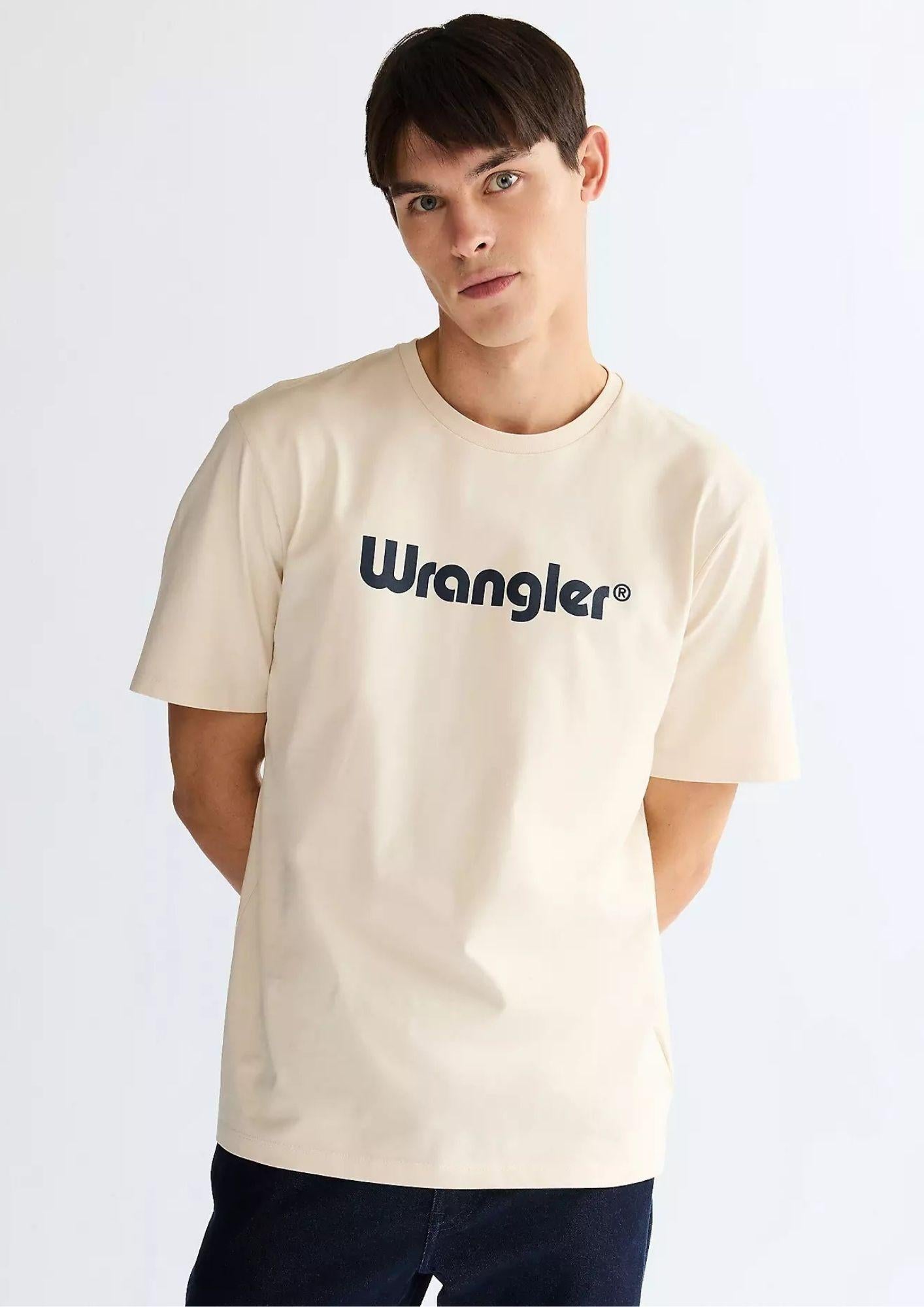 Wrangler T-Shirt Uomo Bianca 112350523 WHITE WRANGLER 