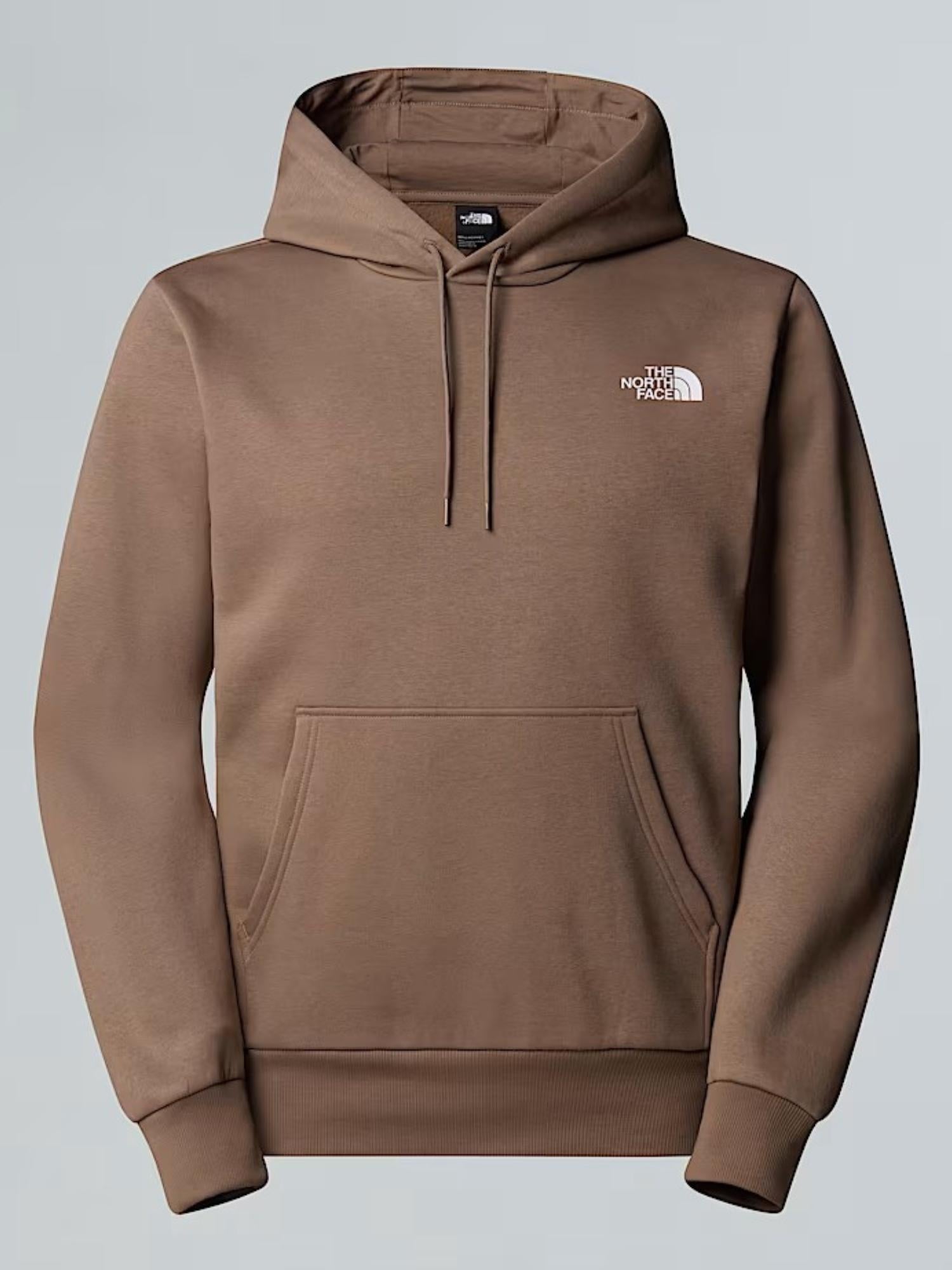 The North Face Felpa con cappuccio Simple Dome Uomo Mocha Brown NF0A89FC BOW THE NORTH FACE 