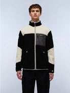 Napapijri Felpa in Pile con Zip Yupik Uomo Multicolour NP0A4GNT MCB NAPAPIJRI 