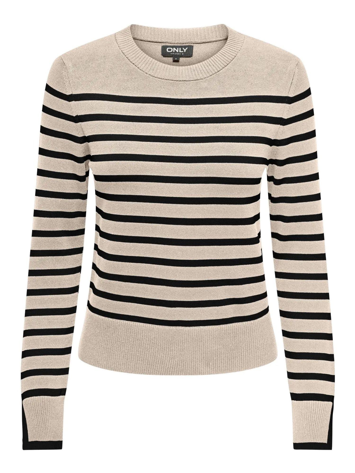 Only ONLKALANA Pullover Donna Whitecap Gray Black 15331331 Whitecap Gray Black ONLY 