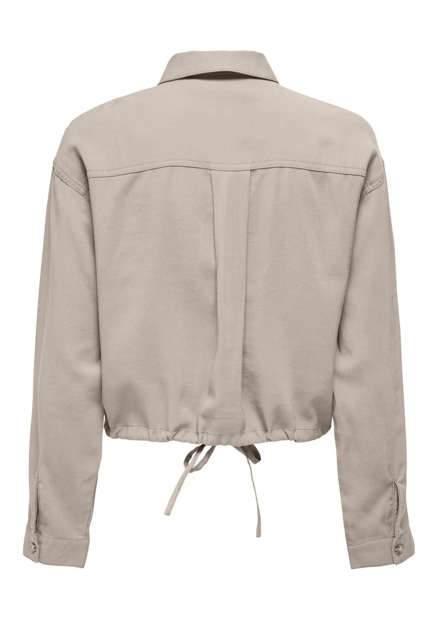 Only Giubbino Donna Aris Grigio 15364310 Pumice Stone ONLY 