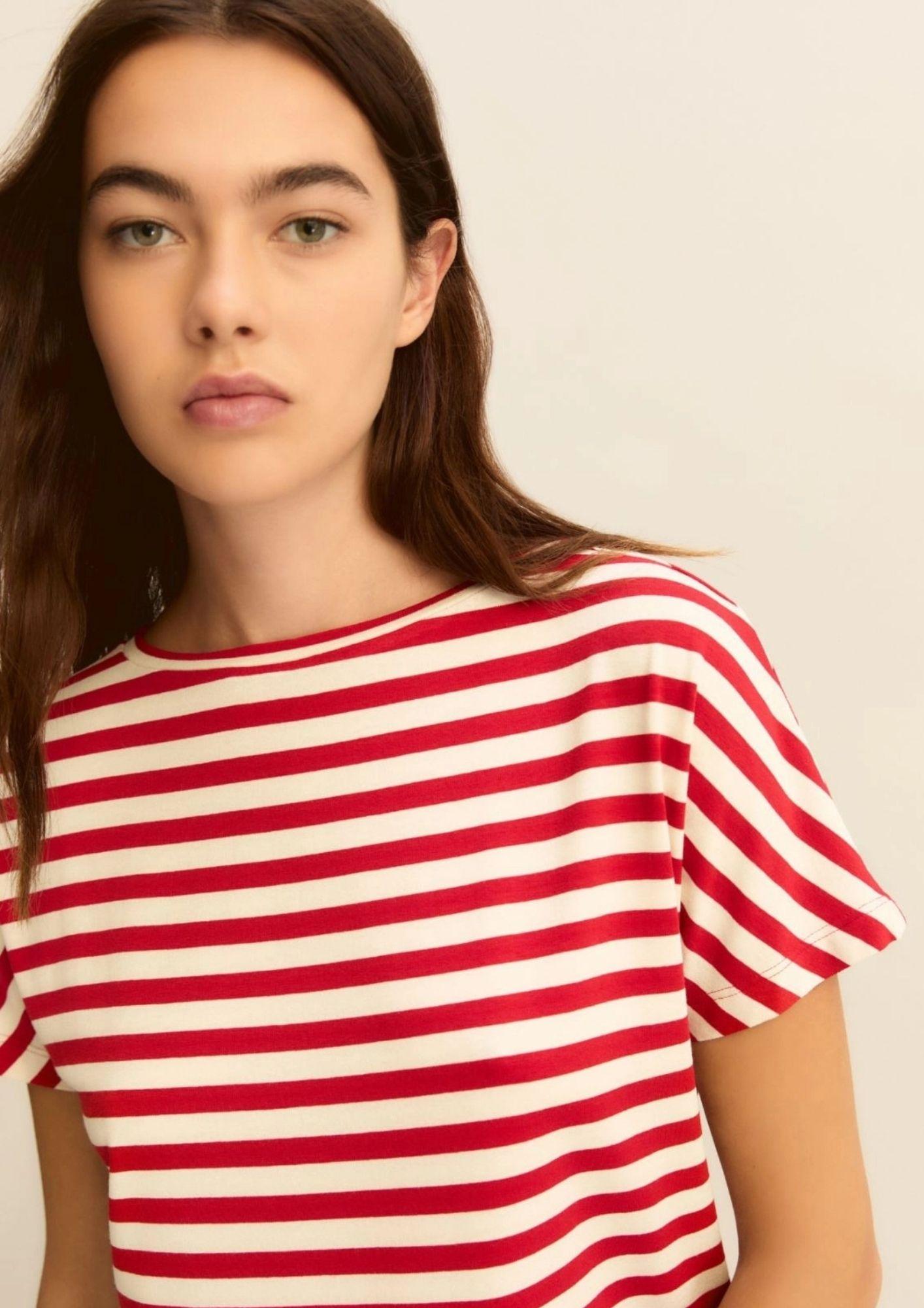 Emme Marella T-Shirt Emmfervida Bianca e Rossa 2615971021200 013 EMME MARELLA 