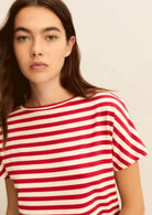 Emme Marella T-Shirt Emmfervida Bianca e Rossa 2615971021200 013 EMME MARELLA 