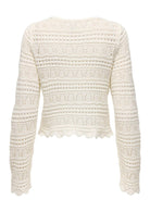 Only Pullover Donna Elke Bianco 15363049 Birch ONLY 