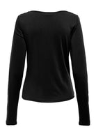 Jacqueline De Yong Maglia Donna Ester Nera 15359915 Black JACQUELINE DE YONG 