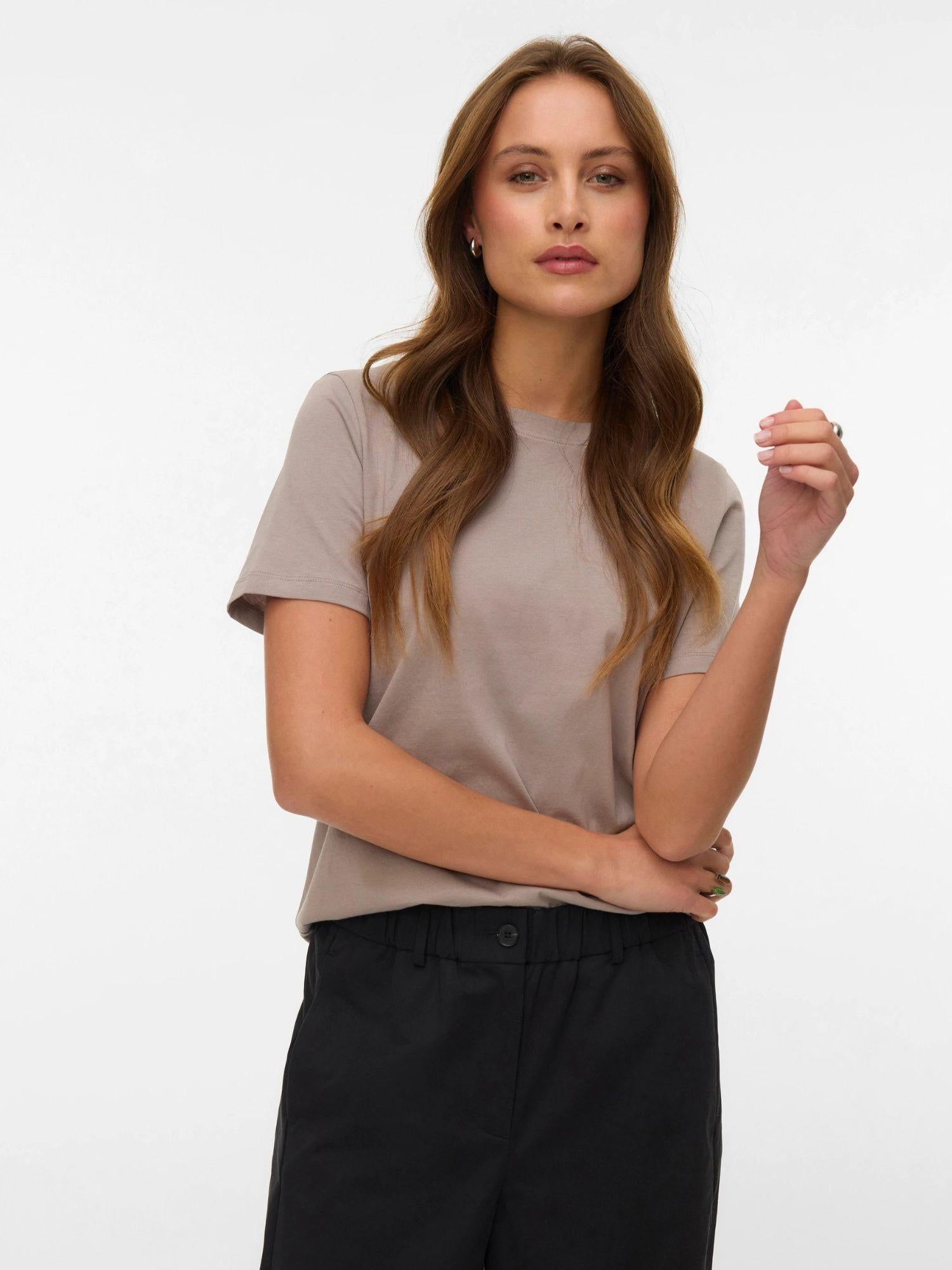 Vero Moda T-Shirt Donna Moon Rock Vmpaulina 10316991 MOON ROCK VERO MODA 