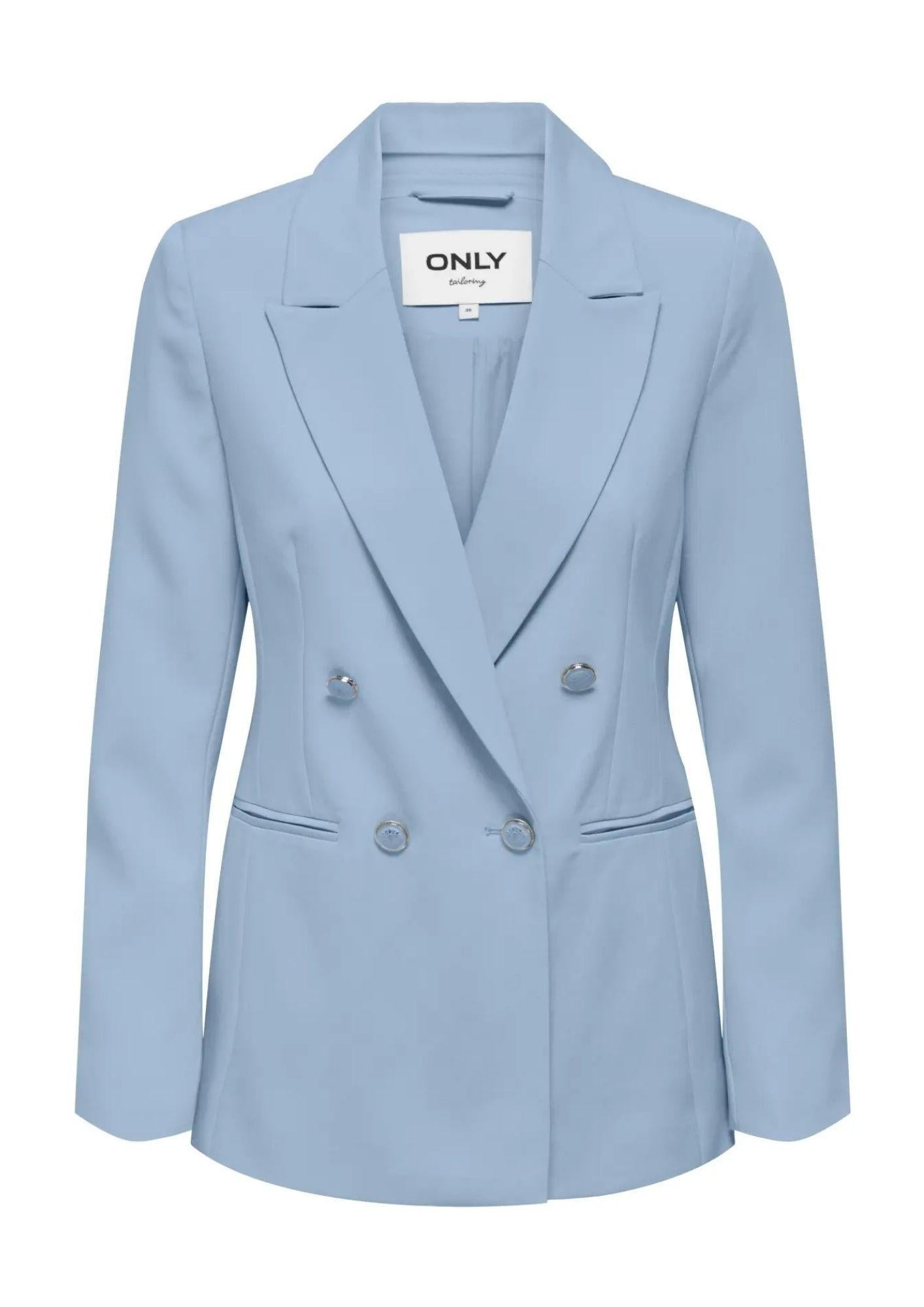 Only Giacca Donna Astrid Azzurra 15294709 Soft Chambray ONLY 